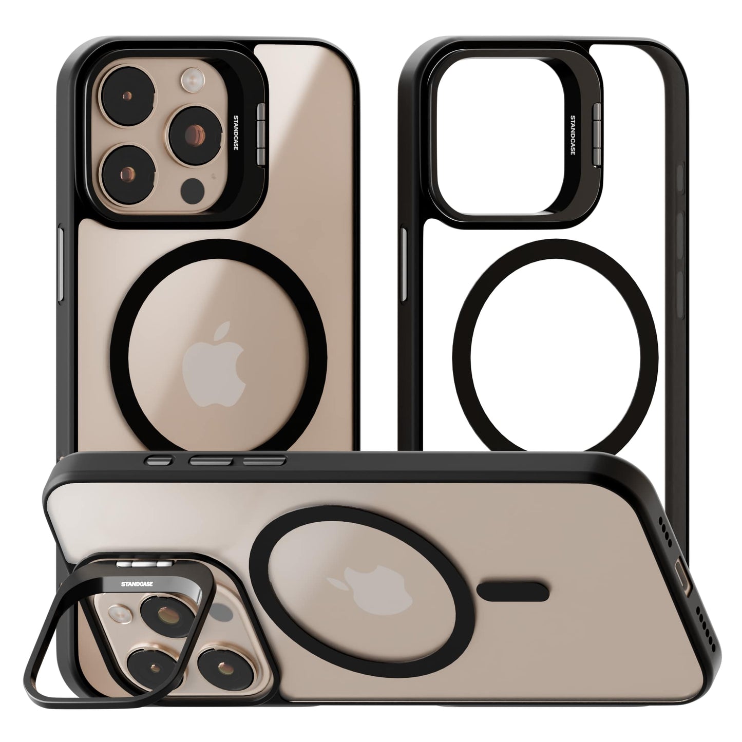 Metallic Camera Stand Case