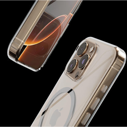 Crystal Clear Silver MagSafe Case - Showcase the Original Design