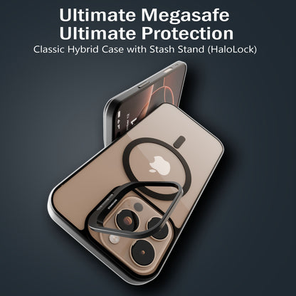 Metallic Camera Stand Case