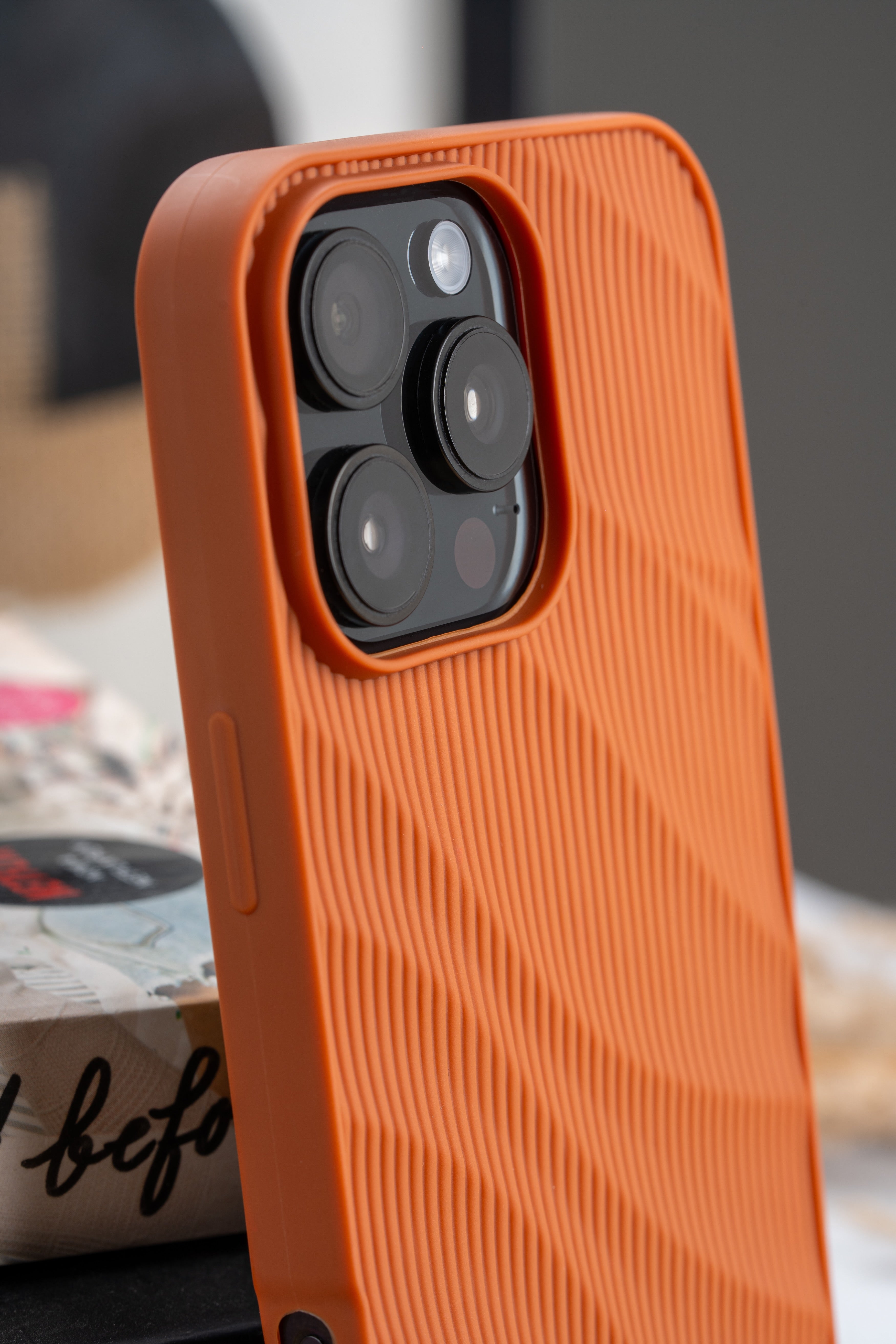 Textured Elegance Silicone Case